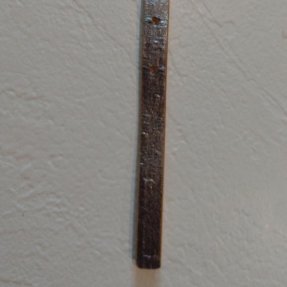 Michael Kors Skinny Yellow Gold Studded Belt - Picture 5 of 7